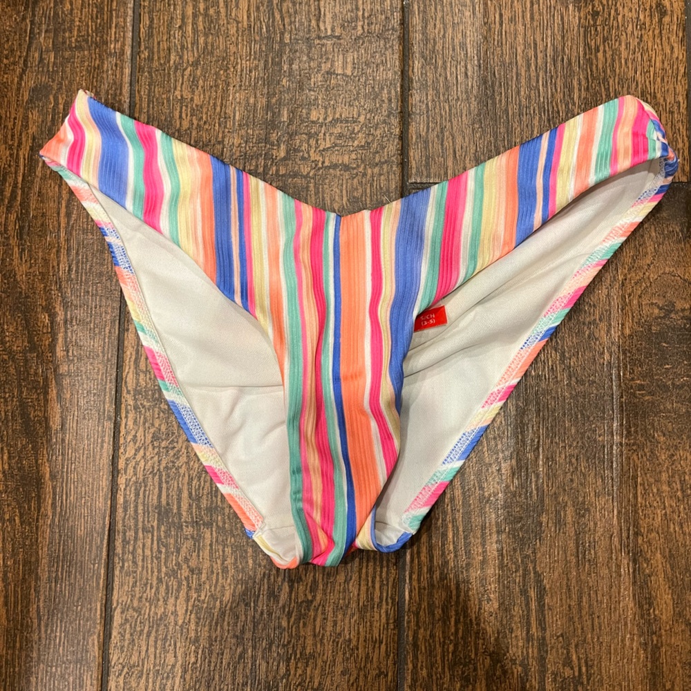 Multi color bikini bottoms